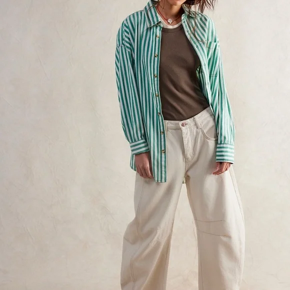 We The Free Happy Hour Stripe Top - Picture 7 of 7